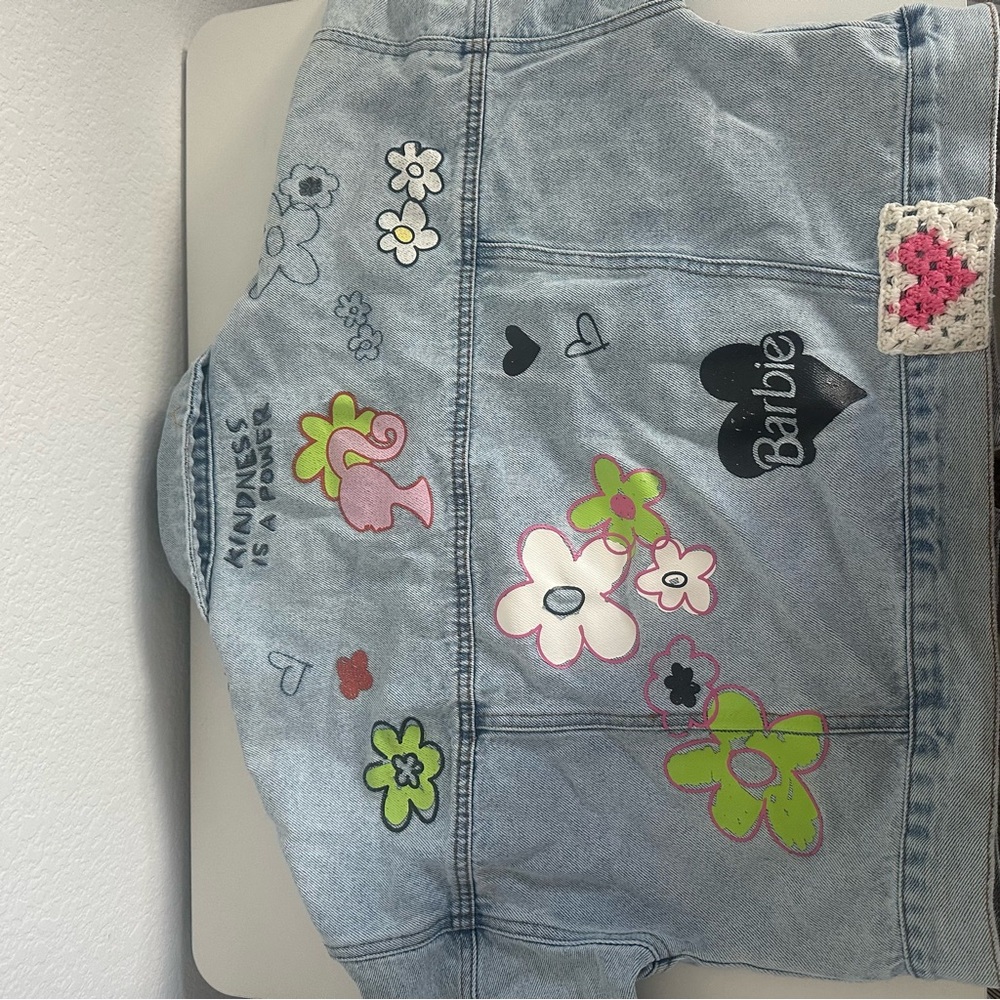 Barbie Denim Jacket & Crop Top Set - Picture 3 of 9